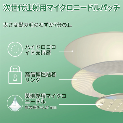 公式ストア  |  𝑳𝒖𝒙𝒂𝒓𝒊𝒔𝒆® 10-𝑰𝑵-1 𝑴𝑶𝑹𝑰𝑵𝑮𝑨 𝑿 𝑩𝑬𝑹𝑩𝑬𝑹𝑰𝑵𝑬 𝑨𝒅𝒗𝒂𝒏𝒄𝒆𝒅 𝑵𝒂𝒏𝒐 𝑴𝒊𝒄𝒓𝒐𝒏𝒆𝒆𝒅𝒍𝒆 𝑷𝒂𝒕𝒄𝒉（𝟏日𝟏回使用、𝟕日間で目に見える変化を実感。肥満、糖尿病、睡眠時無呼吸症候群、関節のトラブル。🎐